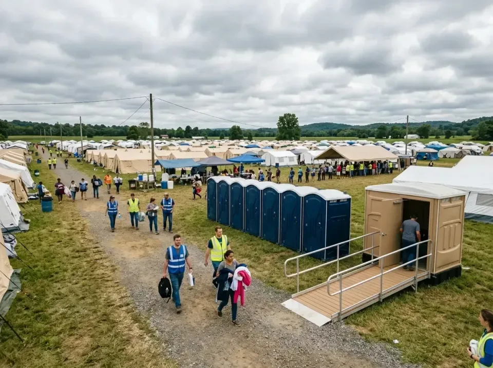 disaster-relief-camp-restrooms-010 — frequently asked questions, Dumpster & Portable Bathrooms Rental in Romoland, CA